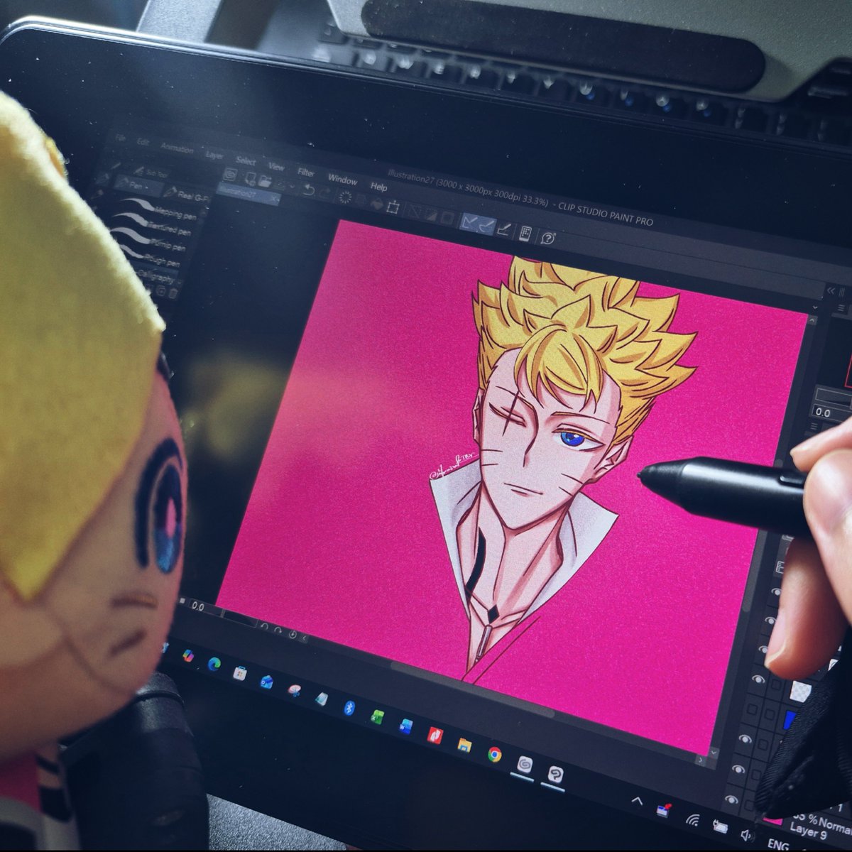 rinfumomo_TBV's tweet photo. he watched me drawing him 🥰🫶

#BORUTO #BorutoTwoBlueVortex https://t.co/WbHueoy9lt