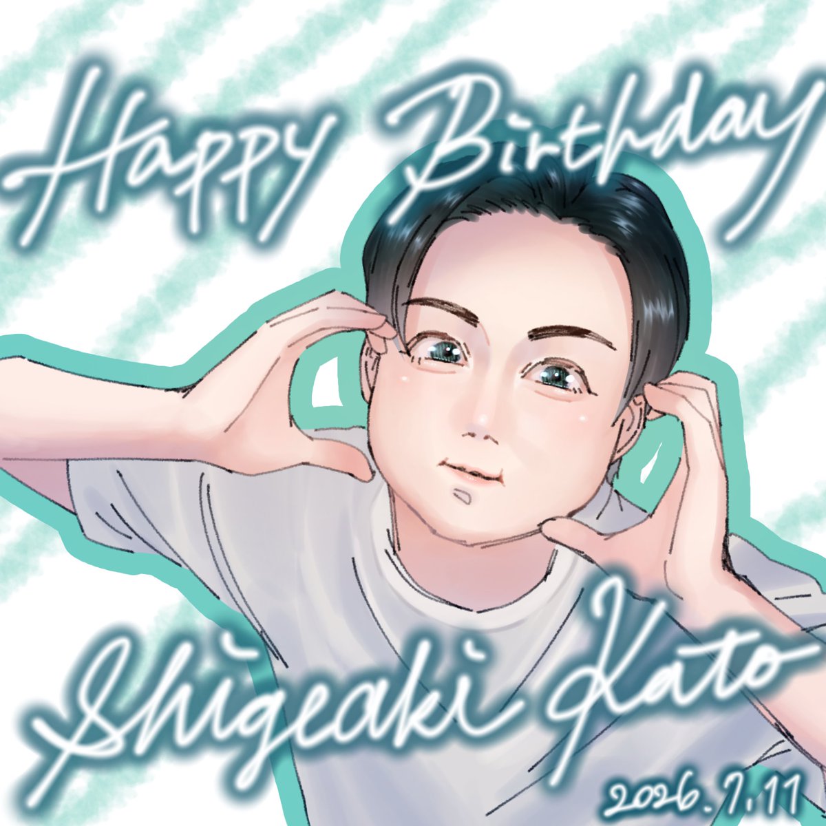 newsmm_115402's tweet photo. シゲちゃんお誕生日おめでとう🎉
#加藤シゲアキ誕生祭2026
#HBDShigeakiKato https://t.co/wN0XFW2MaV
