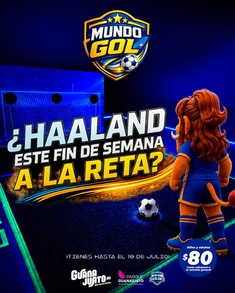 PGBicentenario's tweet photo. Este fin de semana el partido se juega en Mundo Gol. 🎮

Reúne a tu familia o reta a tus amigos y vive una experiencia donde la diversión no se queda en la tribuna. Pon a prueba tu puntería, supera los retos y descubre quién realmente tiene talento. 🙌 https://t.co/axuTBm9ba2