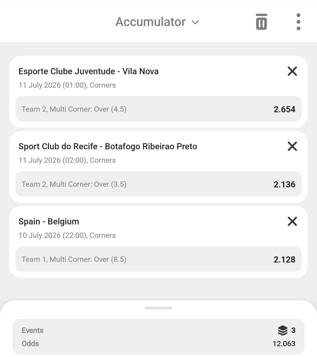 Marvel_Marvo's tweet photo. Luckypari 12 odds last one today 🥂

Booking code: H4L41

Goodnight friends 🧡 https://t.co/xukHBLFCFg