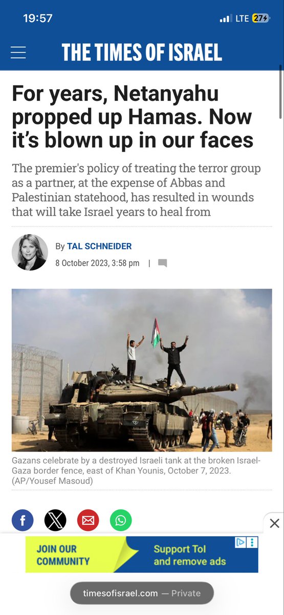 SJmy6f's tweet photo. @mark_sherrit @Malcolm_Pal9 What happened on 7th? I only see a pretext to invade Palestine https://t.co/JQrhPsXeer