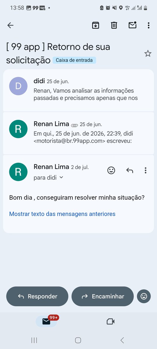 Renanlima0910's tweet photo. Cada dia que passa é mais constrangedor, sem solução do meu problema, hoje mais 40 minutos na ligação sem ser atendido, e-mails enviados e sem retorno , o portal da revisão liberou o meu cadastro, mas o aplicativo continua bloqueado , assim está difícil @voude99 https://t.co/NQwIuLyWiD
