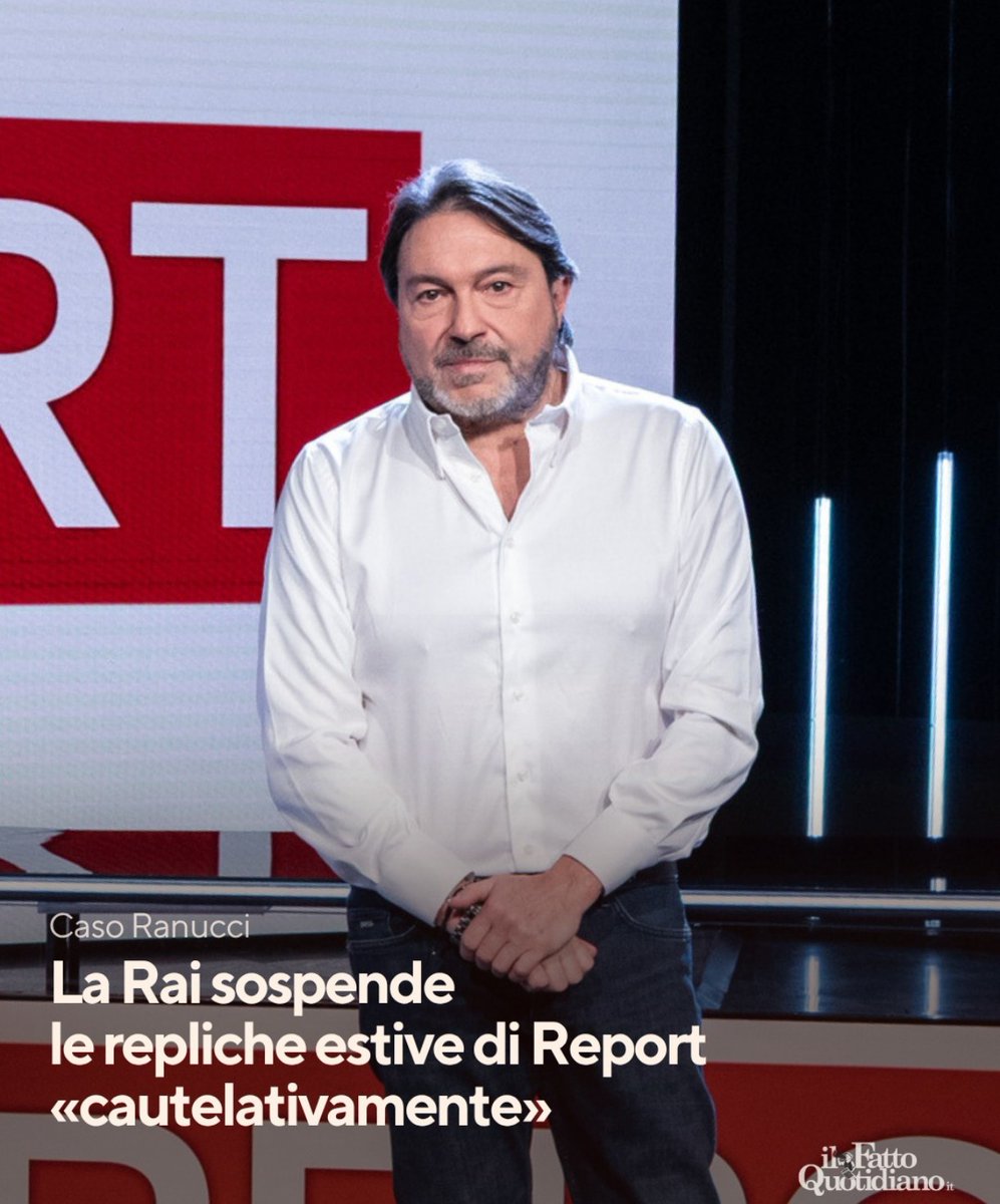 GalleniW205035's tweet photo. Quando la Rai prende questo tipo di decisione è facile credere che ci sia un obiettivo chiaro.
Volevano far fuori il giornalismo d'inchiesta,ci sono riusciti con un piano architettato alla perfezione
La matrice è chiarissima 
Solidarietà a #SigfridoRanucci e tutta #Report https://t.co/c9Xsh7YVBR
