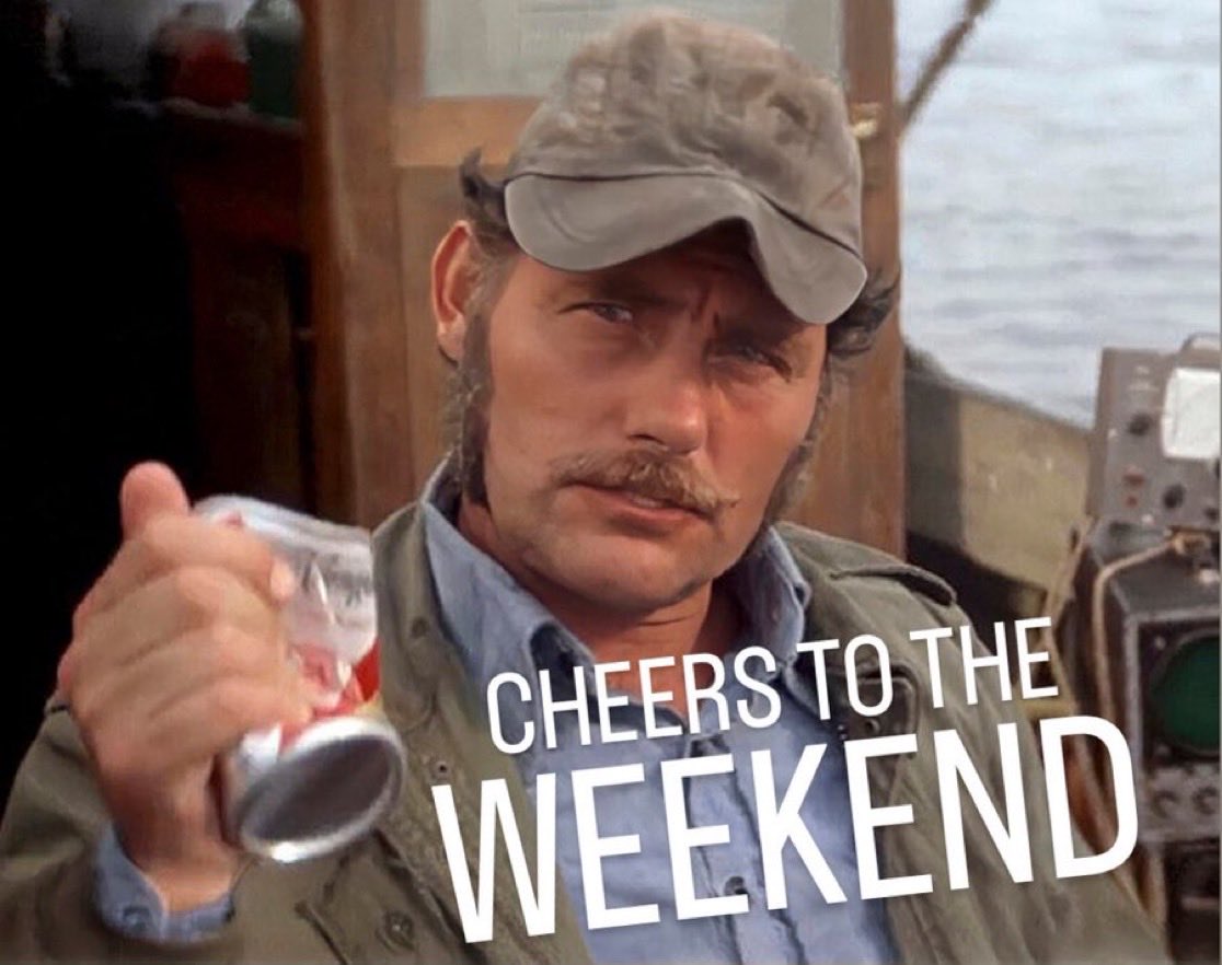 jawscast75's tweet photo. Friends, the beaches are open and everyone is having a wonderful time!

Cheers to the weekend! #Jaws https://t.co/jzdRqx5pNM