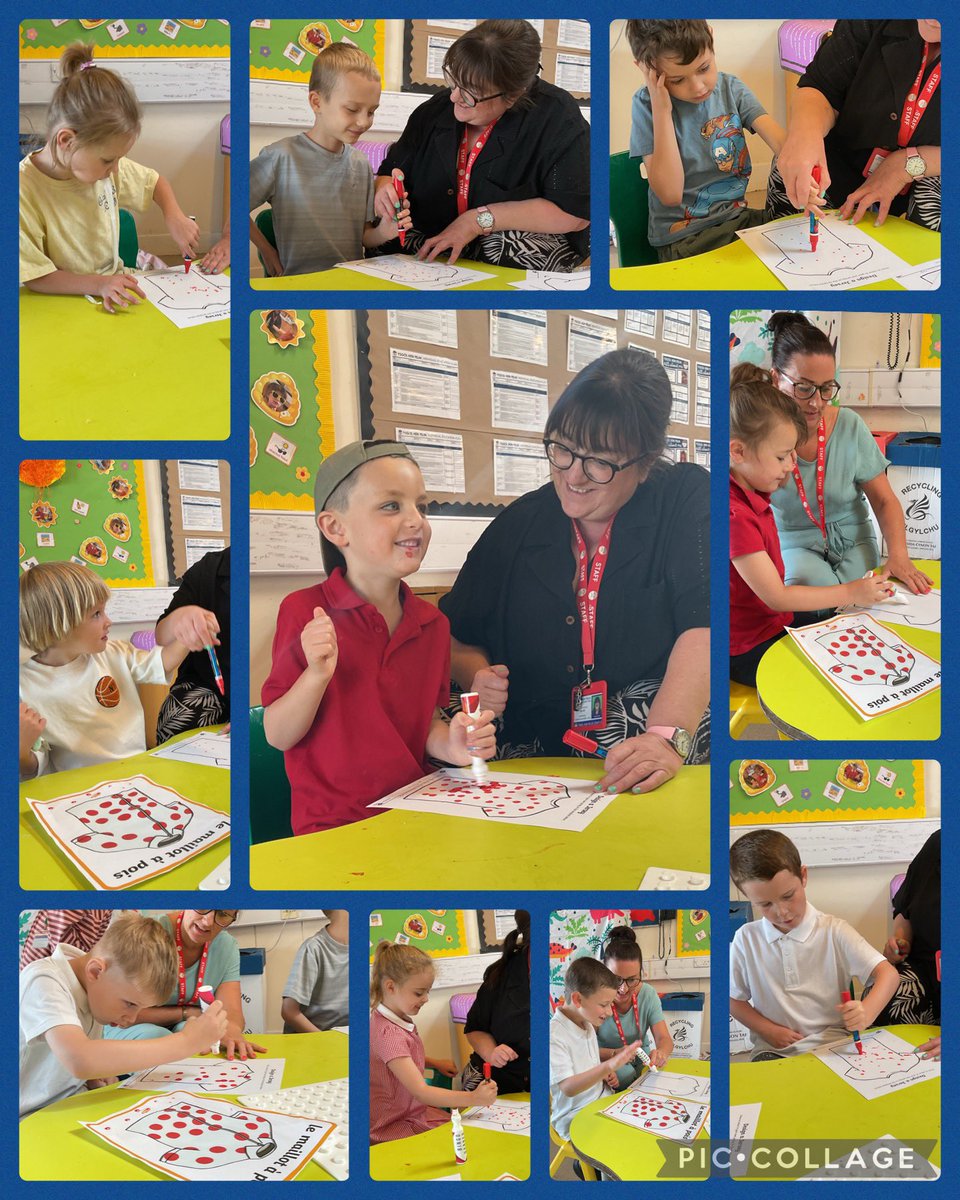 YsgolHenFelin's tweet photo. Yesterday was #YHFClass6 Tour de France day. We made King and Queen of the Mountain tops, created patterns with Numicon to make mountains and had races too #YHFMandN https://t.co/wsiz186sV7