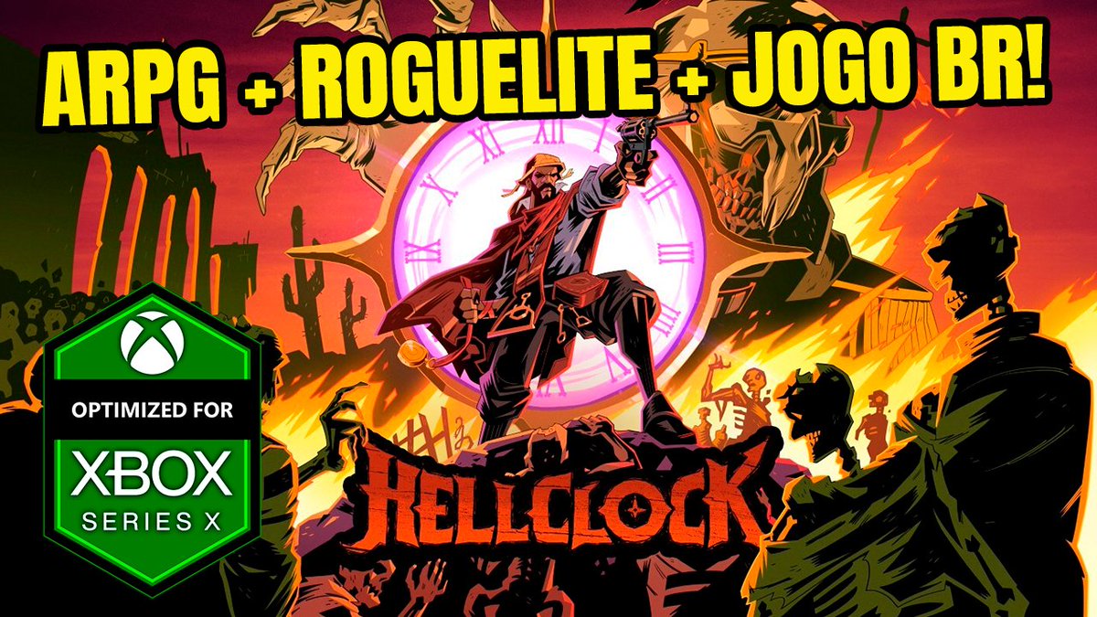 CanalDoEd_'s tweet photo. Conheça Hell Clock, ARPG Brasileiro inspirado na Guerra de Canudos!
https://t.co/Irazdbwqmz
Obrigado @roguesnail / @HellClockGame / @PlayHellClockBR pela oportunidade
#hellclock #xbox #roguelite #actionrpg #indiegame https://t.co/TiKTlbCnsd
