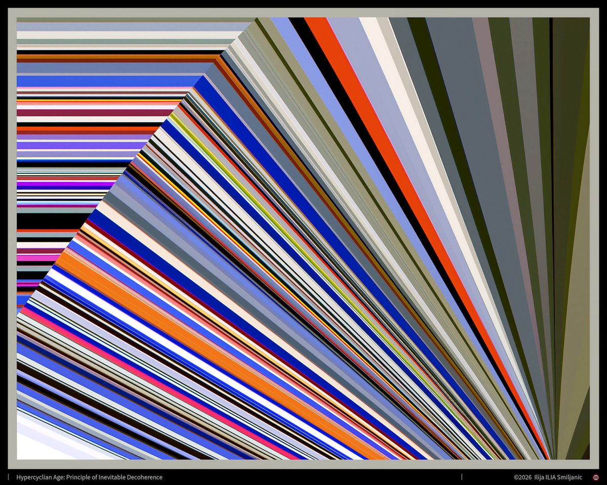 ai_art_digest's tweet photo. Hypercyclian Age: Principle of Inevitable Decoherence
IIS/26
#art #contemporaryart #graphicdesign #vectorart #artgallery #aiart #artcollector #abstractart #geometricart #symbolism #digitalart #VisualSymbolism #postmodernism #iisarthashtag https://t.co/njr0vpg4d1