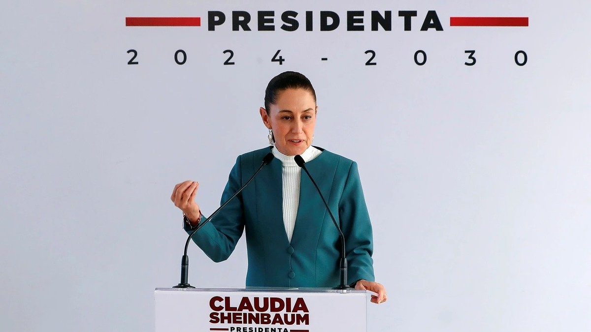 _8columnas's tweet photo. 🔵 Mientras Grupo Salinas no finiquite su deuda con el SAT no puede tener contratos con el gobierno, dice Claudia Sheinbaum

https://t.co/NGTHlqUT9g https://t.co/eXvWuXFmHI