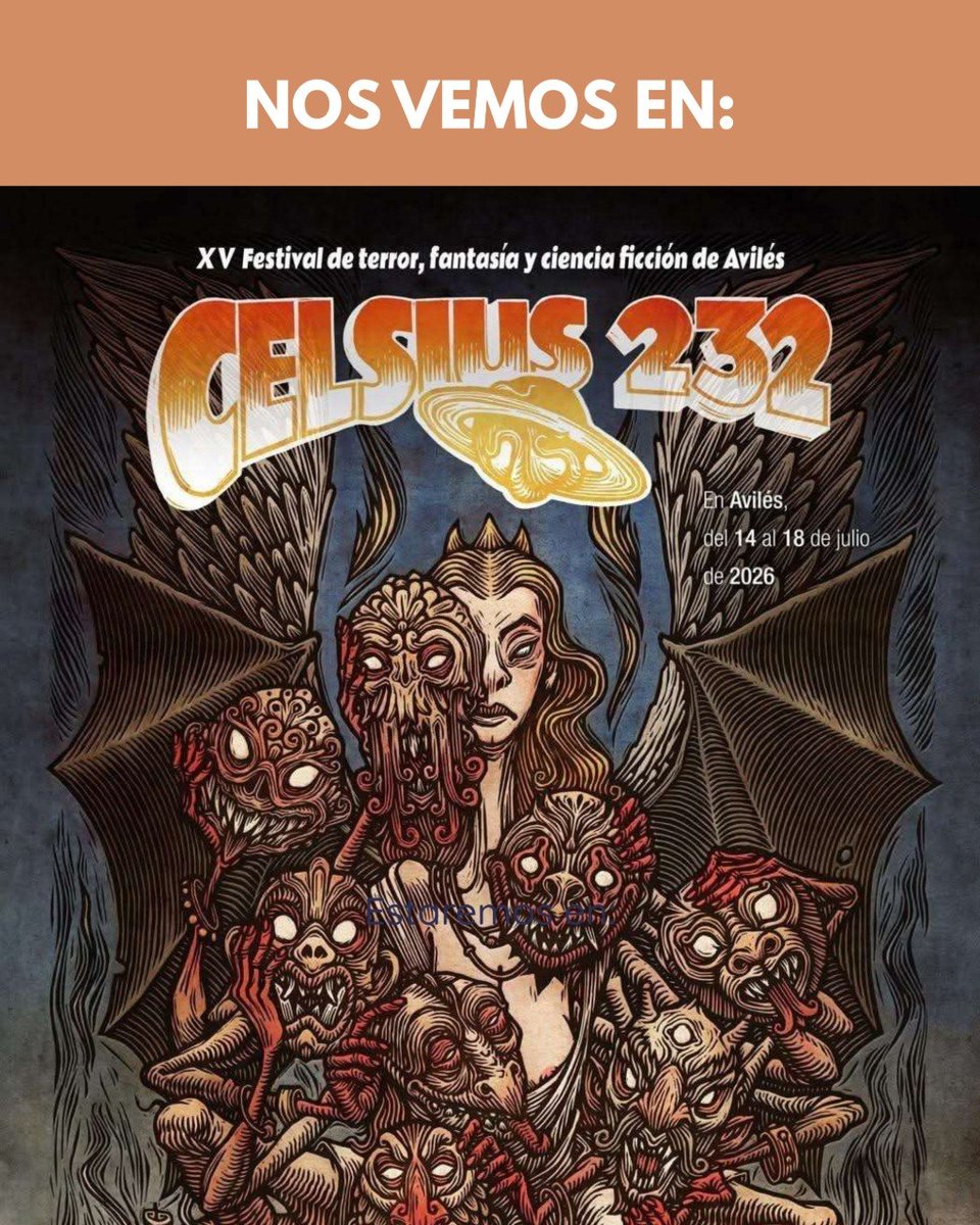 LESeditorial's tweet photo. 📚✨ ¡LES Editorial viaja a Avilés!
Del 14 al 18 de julio estaremos en Celsius 232. En la caseta de Literup encontraréis nuestros libros Pan de ajo y Amadas y monstruas, y además varias autoras firmarán sus libros.
👇🏻
#celsius232 #leseditorial #fantasía #cienciaficción #terror https://t.co/IEUaxASCK0