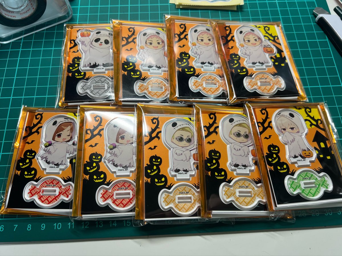 sa______me524's tweet photo. 【交換 譲渡】呪術廻戦 羽田エアポートガーデン ミニキャラアクスタ マルキューブ スイパラ

譲▶︎画像

求▶︎羽田伏黒(五条)or定価(+送料梱包費)

脹相は1枚目>3枚目(七海虎杖以外)含む2点〜の交換必須
各種七海は他キャラ含む交換優先

12(渋谷 新宿 仮)、19.20羽田 手渡し可 https://t.co/Q2gmgLIdPD