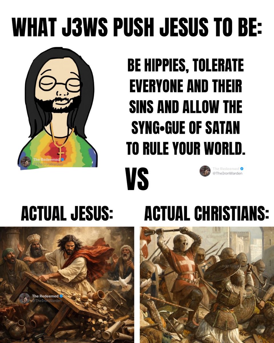 TheIronWarden's tweet photo. ⛨ Christ Is King ⛨ https://t.co/QWdM3fSQNq