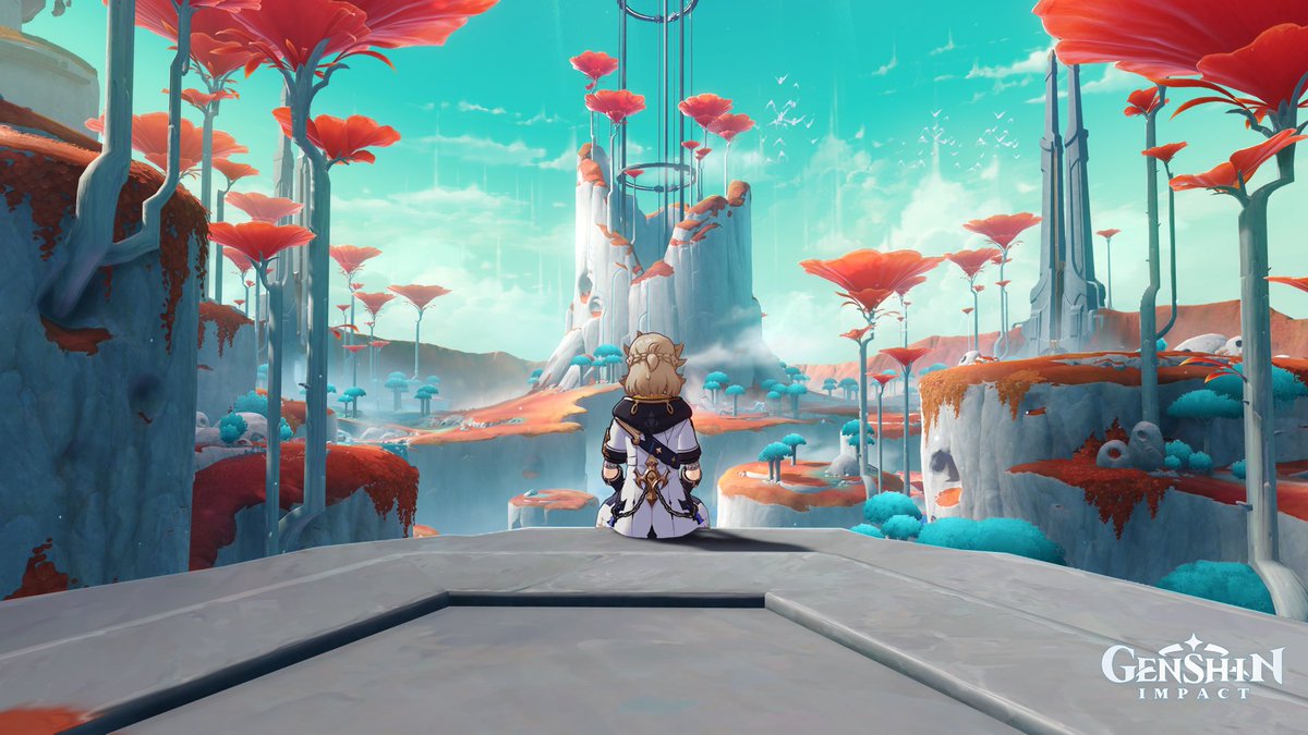 ru_5_2's tweet photo. Frost Moon adventure 
#Albedo https://t.co/PBhFkcSLQP