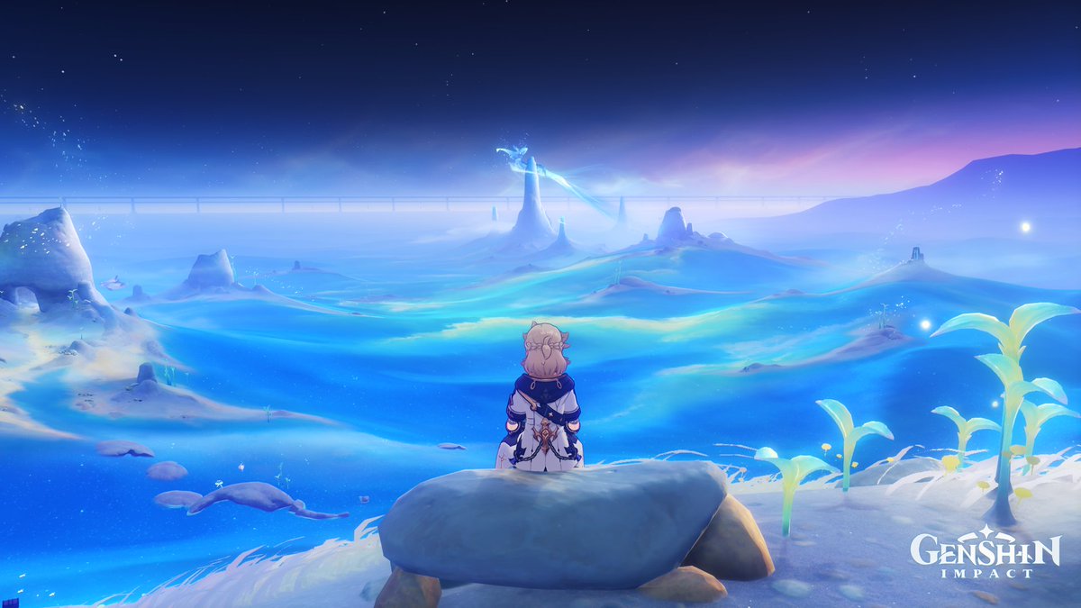 ru_5_2's tweet photo. Frost Moon adventure 
#Albedo https://t.co/PBhFkcSLQP