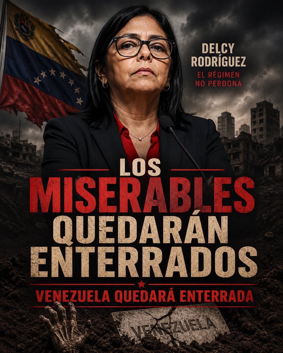 ObservadBinario's tweet photo. Óye, @delcyrodriguezv, parece que has vuelto a la fase en la que ni siquiera a tu propia puedes gobernar. Eso suena bastante feo, para los familiares de casi 60.000 desaparecidos. Todo muestra que nunca has dejado de ser la sectaria de siempre. Luces más asustada que siempre. https://t.co/unraptzVHf