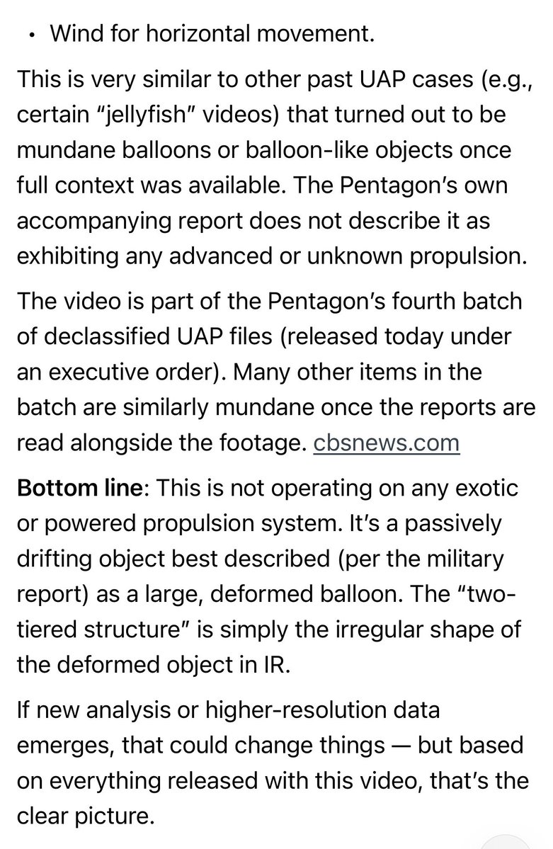 JudithSStone's tweet photo. @MJTruthUltra Asked Grok if the propulsion system could be described, response: https://t.co/teHwu4yhtx