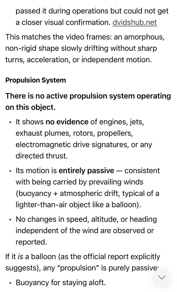 JudithSStone's tweet photo. @MJTruthUltra Asked Grok if the propulsion system could be described, response: https://t.co/teHwu4yhtx