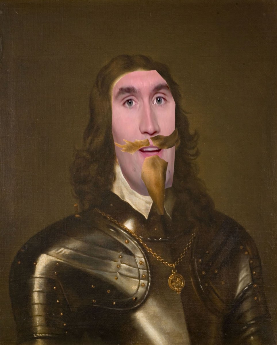 Cracking02's tweet photo. @trvkemoder @avrilbradley23 (Yes, Charles I has that much big of an forehead) https://t.co/zMRnWF2xwP