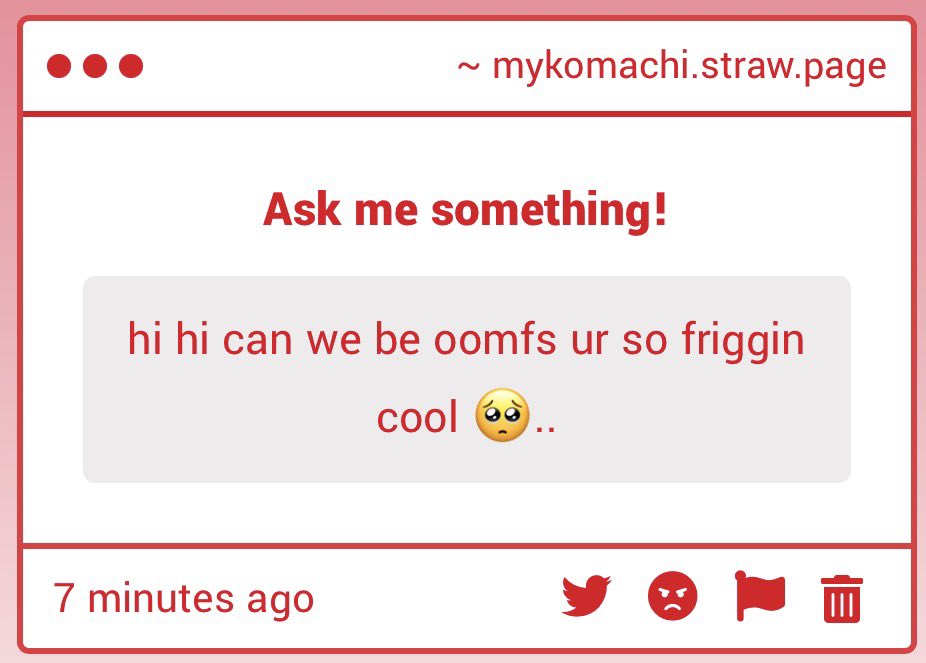 darrmachi2's tweet photo. Yesss we can be oomfs 🥹🥹🥹 https://t.co/y0gK8bL8Lz