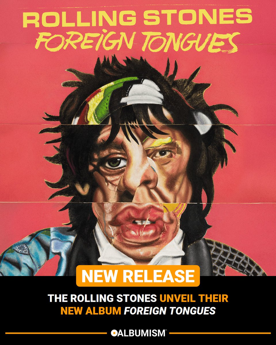Albumism's tweet photo. The @RollingStones have released their new album 'Foreign Tongues' | Listen to the album here: https://t.co/N6Abp16rxy https://t.co/WNIDkqhmah