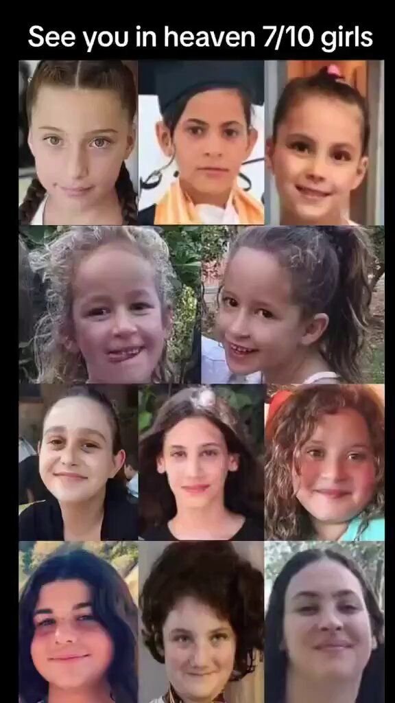 Israeltroops's tweet photo. These are the young women Hamas k*lled on October 7.

Their dreams, futures, and lives were taken far too soon.

They will never return to their families.

This is the human tragedy behind the war. Remember them. Never forget. 🕯️🎗️ https://t.co/oRlFZb34hh
