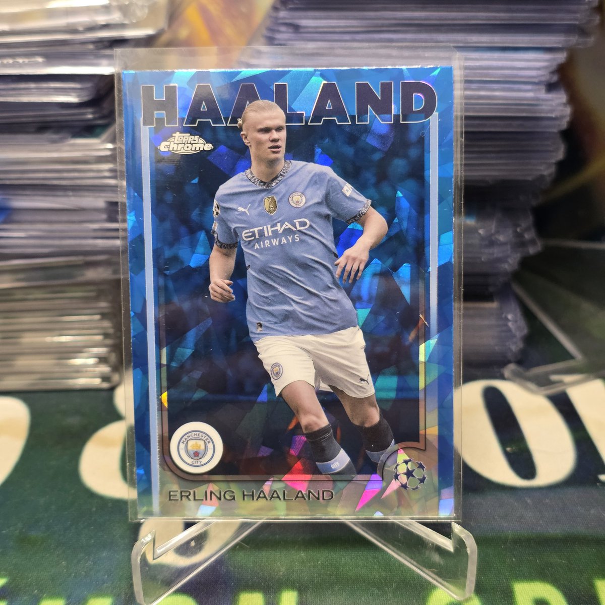 JayBobSons's tweet photo. @jcutlersburner Erling Haaland 2024-25 Sapphire $15 each. Have 3, 1-2 cards add $1 PWE, 3 cards or more add $5 BMWT https://t.co/COd521BM5J
