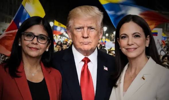 LEONALDIMEZA's tweet photo. *De ser ciertas las versiones que aseguró el periodista David Placer de fuentes de Washington donde afirma que en un entendimiento y negociación con los hermanos Rodriguez Venezuela tendría elecciones presidenciales para el mes de diciembre del 2027.* https://t.co/fTHbiIjUCD