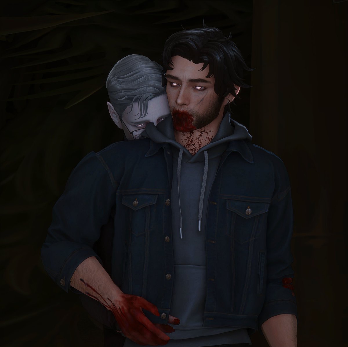 catoraptor's tweet photo. Vampire and his fledgling ˚˖𓍢ִ໋ 🦇 https://t.co/tXaDChc6El