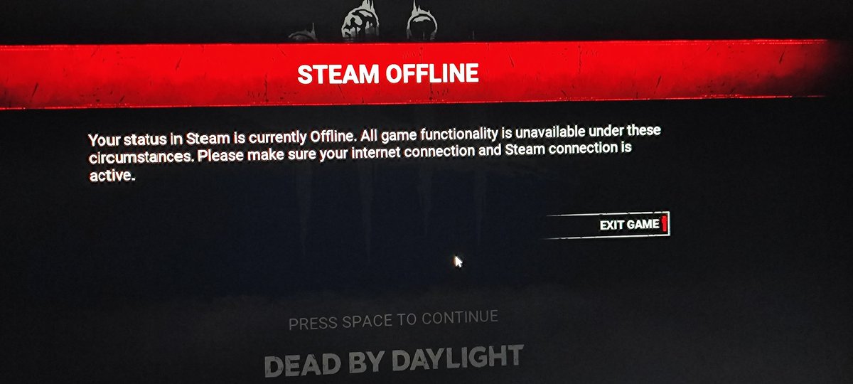 EllienumbLFC's tweet photo. @DeadbyDaylight Just solve my problem bruh, it's been two weeks since I've ticketed and there's no answer.
I've bought the game on two accounts and it's not working https://t.co/ckXBK4jnaj