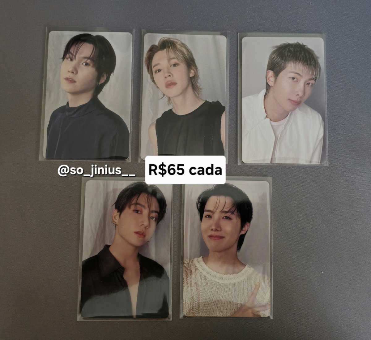 so_jinius__'s tweet photo. VENDO VENDA BTS ARMYZONE TOKYO

- valores na foto
- frete fixo de 16 reais
- envios em até 10 dias
- feedbacks no @so_jinius__

🏷 vendo venda bts jin namjoon yoongi jk jimin jhope taehyung photocards pcs https://t.co/jyVtwe6L1m