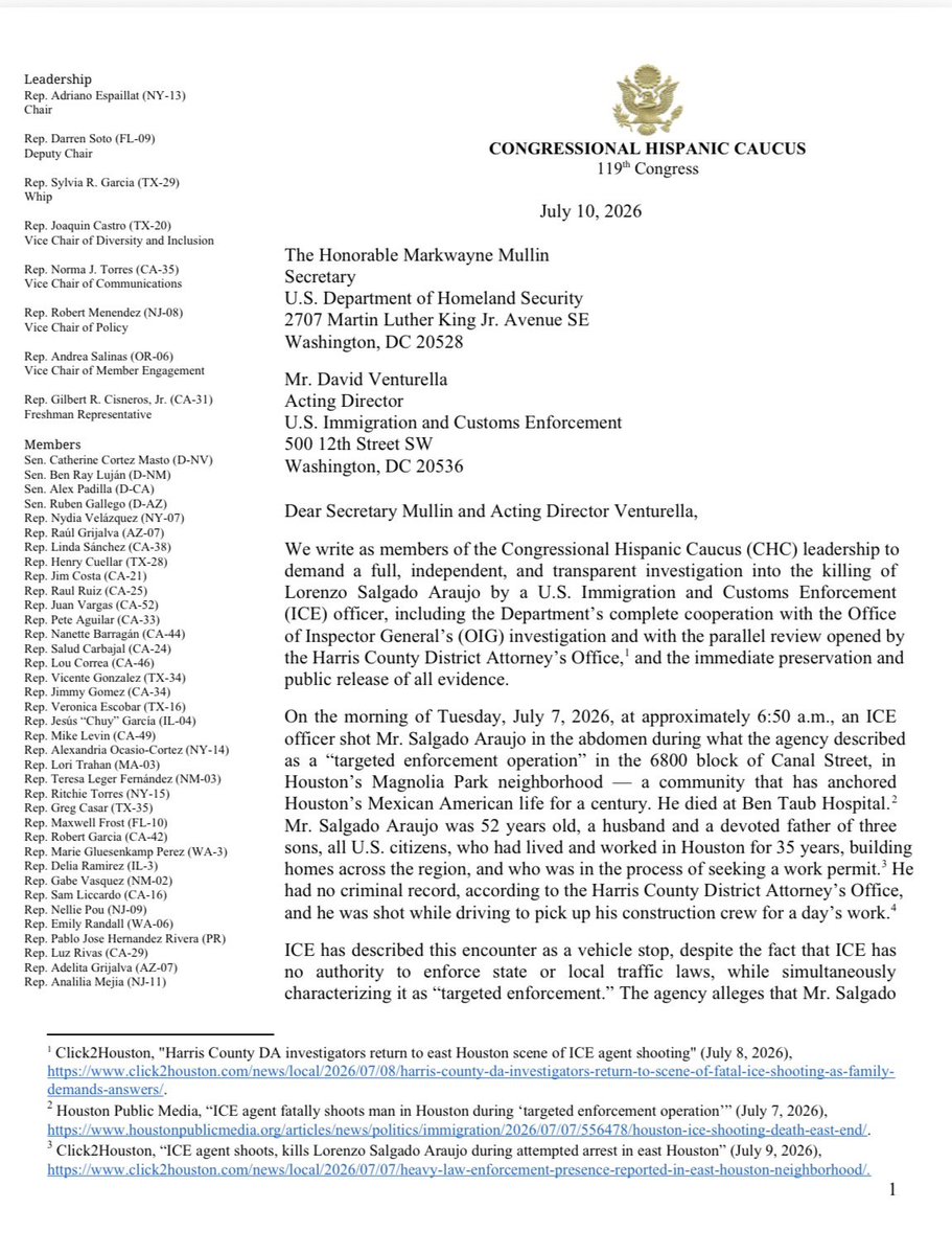 Congressional Hispanic Caucus tweet media