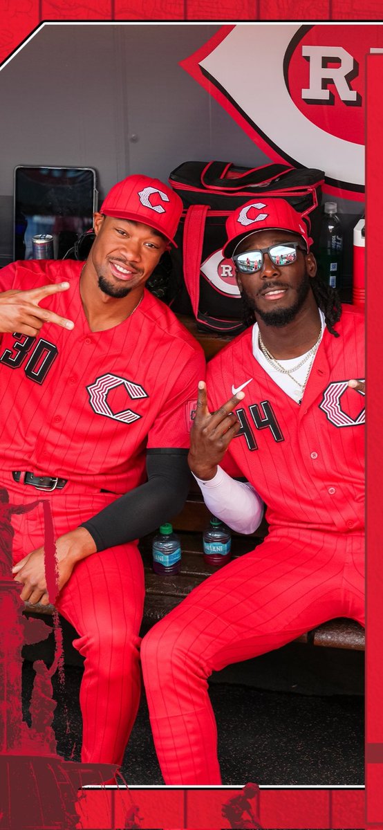 allstarct1's tweet photo. these two need reunited @Reds @_thekidbilly_ @ellylacocoa18 #reds #brothers #benchmcclain https://t.co/e8sbwZwvcv