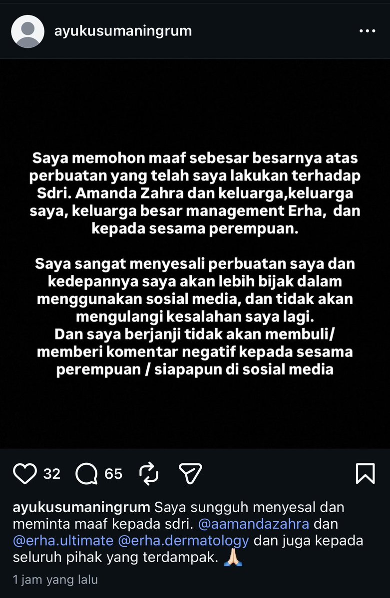 bakuldimsum_'s tweet photo. Dokter ayu yg ngatain amanda zahra lc akhirnya minta maaf.
Ini mah saran gue yeeee kalo ga suka mending blokir, mute dan skip aja.
Energinya mending dipake buat ngatain koruptor dan kritik pemerintah. Kan repot sendiri yg kena imbas tempat kerja lo. https://t.co/1PMdn9R8mT