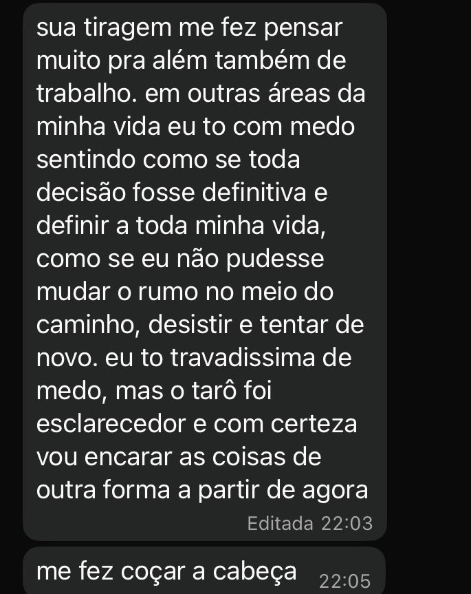 divinobaralho's tweet photo. alguns feedbacks dessa semana 💫 
#tarot #cartomante #baralhocigano #oraculista https://t.co/4Y1c0GveSS