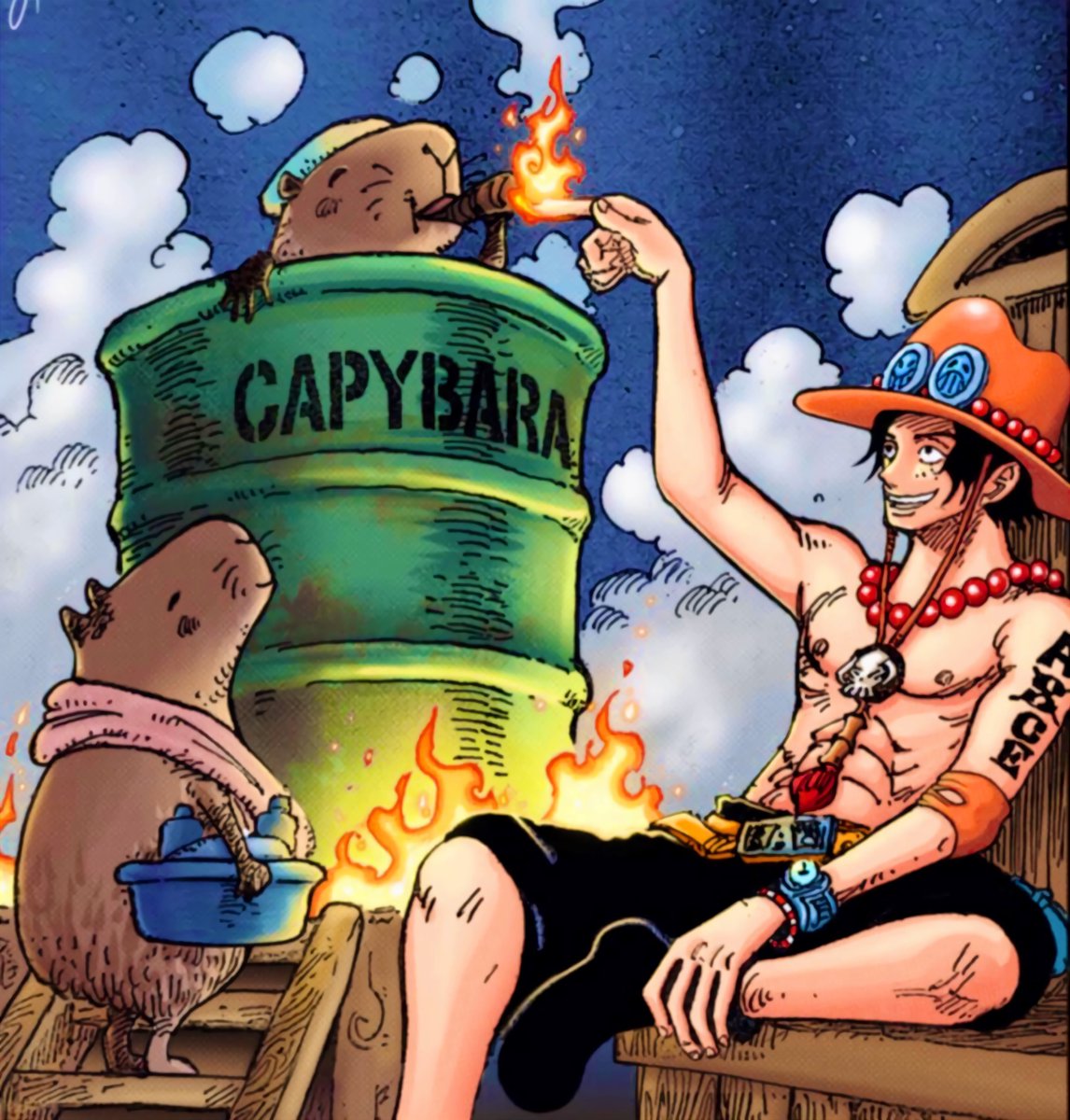 onepiecedaiIys's tweet photo. Portgas D. Ace https://t.co/WwD7kZJb2F