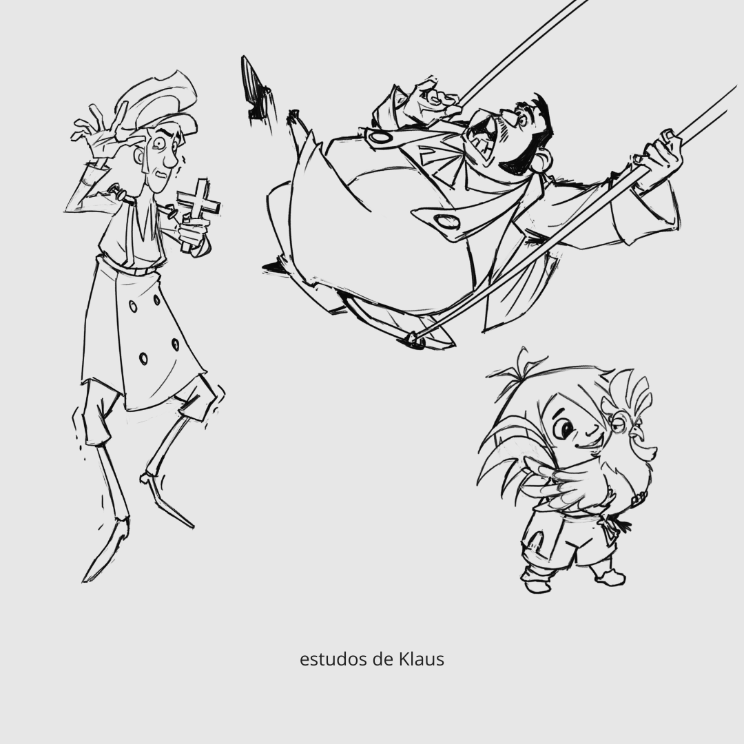 AicitelSevla's tweet photo. Atividade de curso.
Estudamos os personagens de um filme animado específico (Klaus)
Tentei copiar o estilo fielmente, gerar poses com esse estilo, e depois eu criei um novo personagem. https://t.co/P4OAwGQtRU