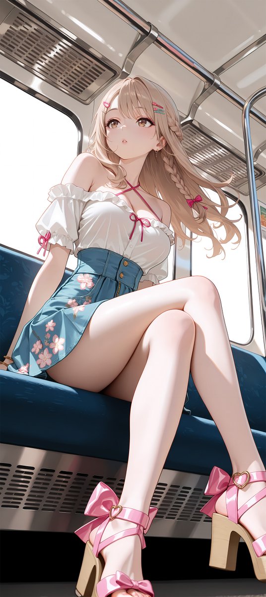 mew0nai's tweet photo. 沙桔は移動中～🚋 https://t.co/5bxI54NBjf