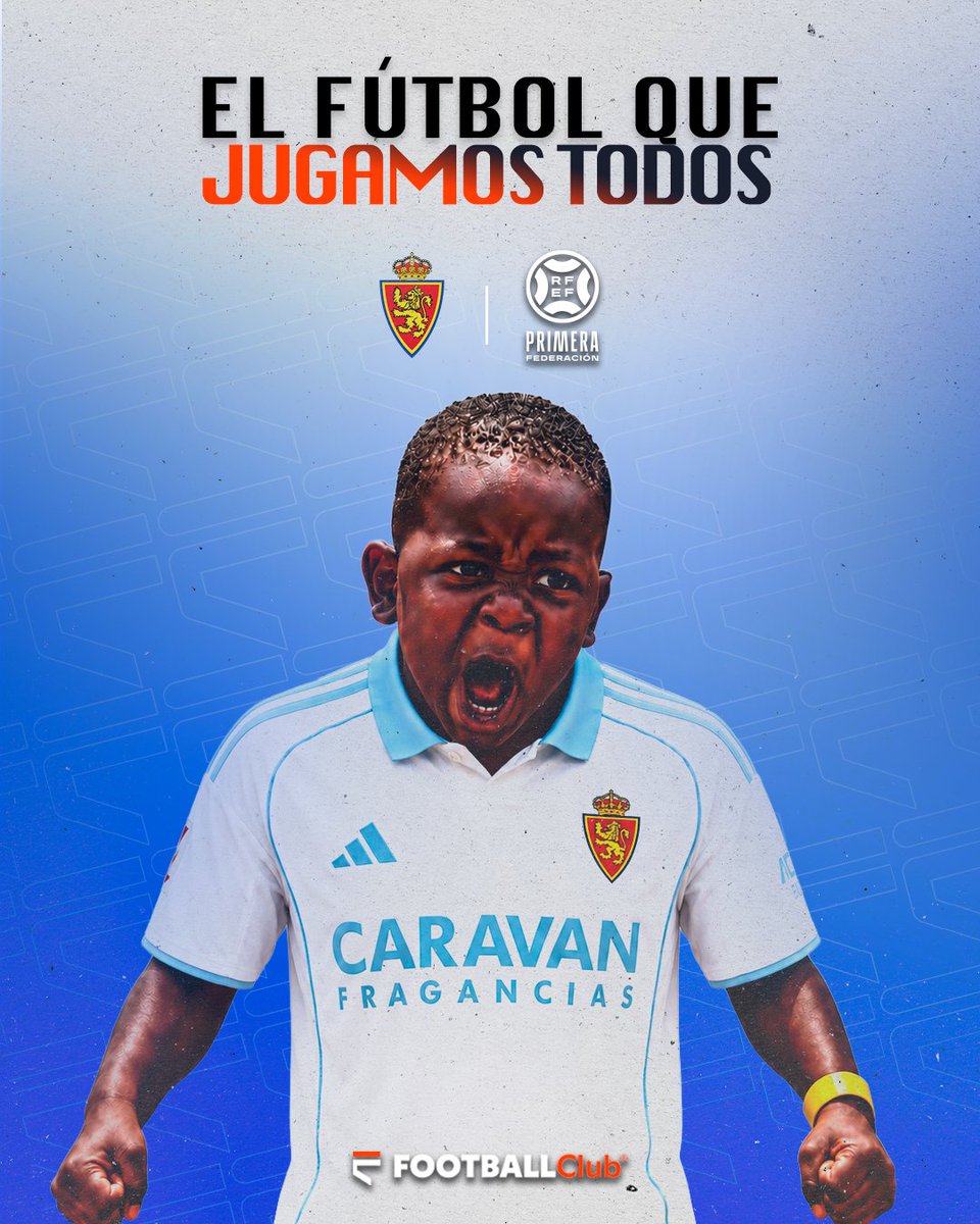 FootballClub's tweet photo. ⌚️ 1 hora y media para el #Mundial 

🧠😏 Pero siempre estamos con este mood pensando en el fútbol que jugamos todos

🗣️ @RealZaragoza 
🗣️ @recreoficial 
🗣️ @UnionAdarve 
🗣️ @RealDeGandiaCF https://t.co/m9CqbGxOzX