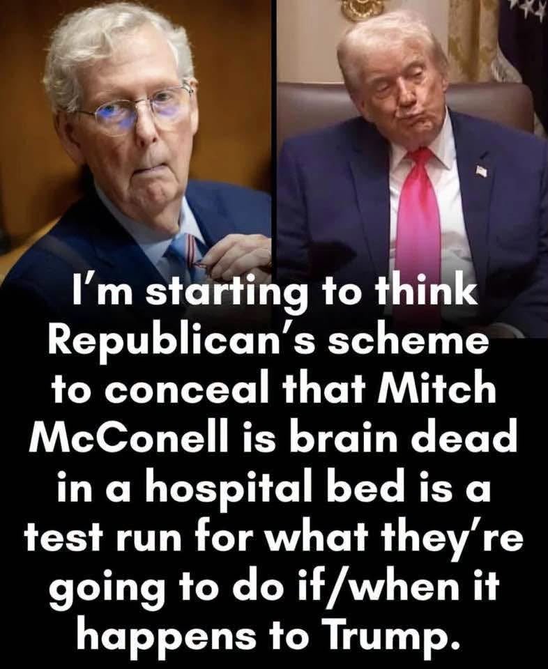 Mitch McConnells Health Update Sparks Cover-Up Allegations Amid Ambulance Response Video — HM4gRYvWIAAIdZ3 Mitch McConnells Health Update Sparks Cover-Up Allegations Amid Ambulance Response Video — HM4gRYvWIAAIdZ3