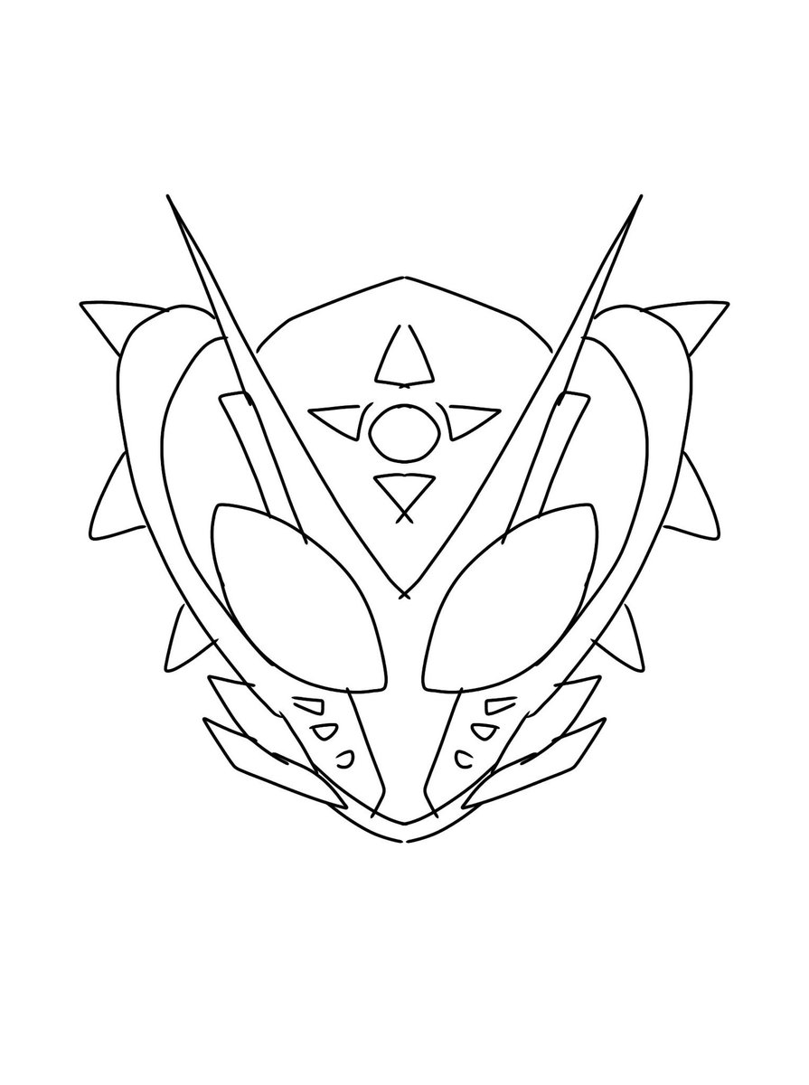 acehavi_'s tweet photo. Rumor helmet sketch for Power Up from My-th and Rid 
#KamenRiderMYTH https://t.co/EJBtSTo1KW