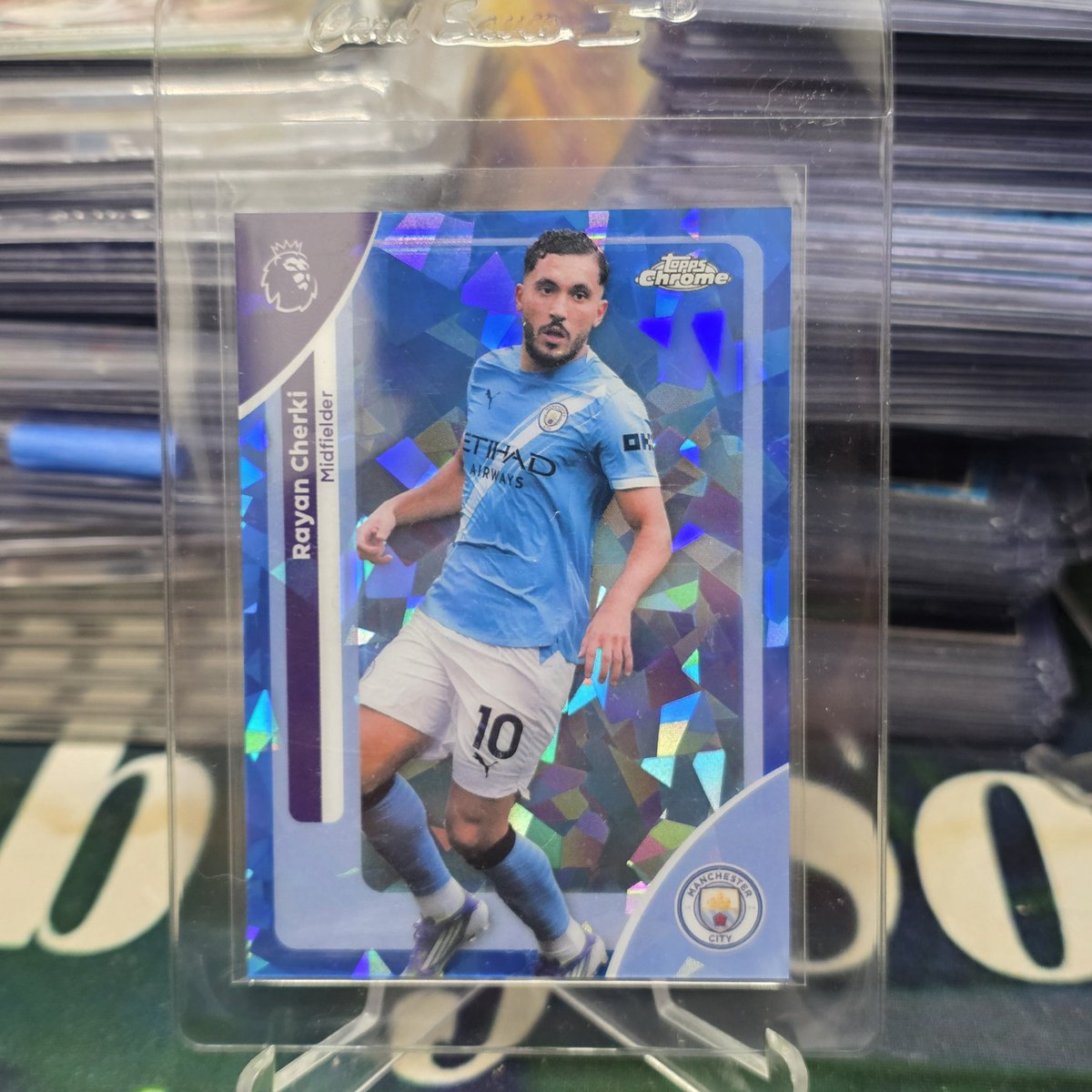 JayBobSons's tweet photo. @jcutlersburner Rayan Cherki Sapphire $5 each, Have 2, 1-2 cards add $1 PWE, 3 cards or more add $5 BMWT https://t.co/zCn1IdzmoW