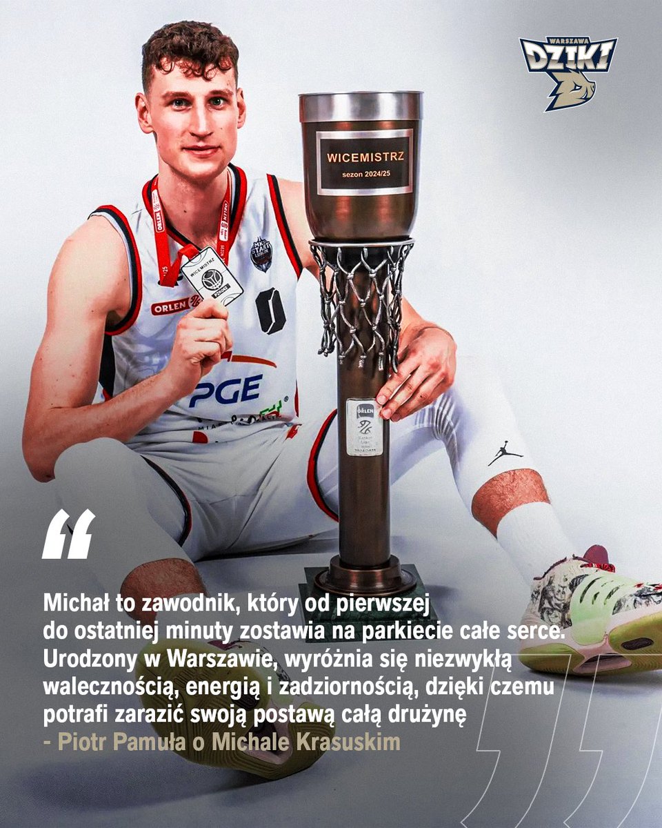 dzikiwarszawa's tweet photo. Piotr Pamuła przybliża sylwetkę naszego nowego Dzika ℹ️

#allin #forzadziki #plkpl https://t.co/nKeiVarqWZ