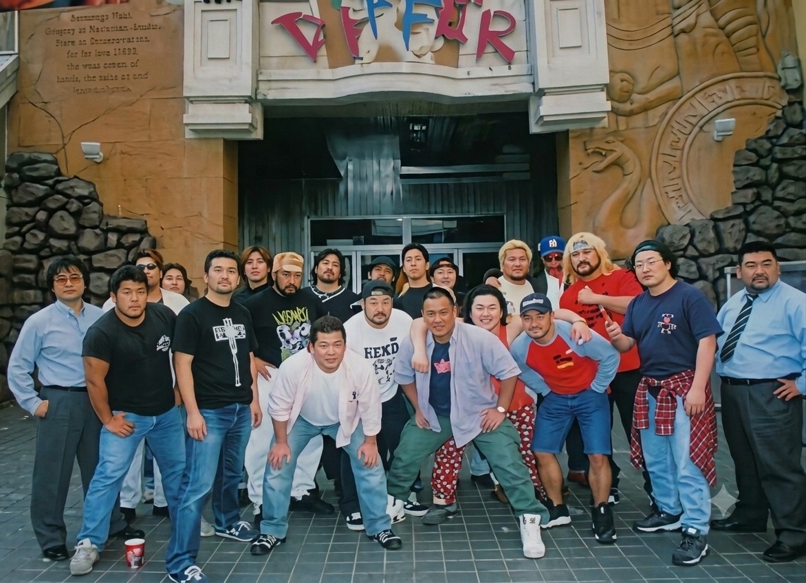 mrrosycastle's tweet photo. ２００１年４月２２日‥‥Ｗ★ＩＮＧ旗揚げから１０年。「世界で最も危険なプロレス団体」と言われたＷ★ＩＮＧの゛危険な男達゛がディファ有明に集結した❗️   ポーゴを筆頭に松永，金村，中牧，邪道＆外道ら‥‥総勢２５名が参戦した同大会のＤＶＤが来月上旬の発売が決定しました‼️　詳細は後日。 https://t.co/PSvgFKgvD5