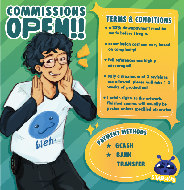 tommy!! 🗯️ COMMS OPEN!! tweet media
