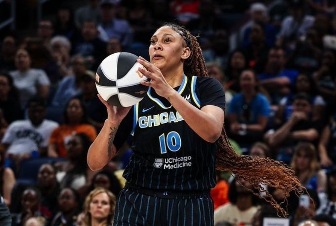 Mattplayerprops's tweet photo. 🚨 𝗙𝗥𝗘𝗘 𝗣𝗟𝗔𝗬 𝗢𝗙 𝗧𝗛𝗘 𝗗𝗔𝗬

Kamilla Cardoso over 14.5 points 

$50 to someone who 𝗟𝗜𝗞𝗘𝗦/Comments when we 💰! Let me know if tailing 🔥 

Posted hours early in Discord. Analysis⤵️
Kamilla Cardoso faces off against the Sparks tonight, a spot that should be very favorable for her. LA has been a brutal defense all season, they struggle in alot of areas including the interior. 

Overall the Sparks rank 14th of 15 teams in defensive rating and are allowing 93.6 ppg which is the most in the WNBA. They give up the highest FG% to opponents as well, along with playing at the 2nd fastest pace. 

This is great for the Sky who should be able to find offensive success and efficiency. I like for Cardoso to be a big part of that as the Sparks are allowing 41.4 paint ppg ranking 3rd most in the league along with the 4th most restricted area FG's allowed. 

That's ideal for Kamilla who does most of her damage at the rim, 89% of her made FG's are in the restricted area. LA also ranks 10th in defense vs pick & roll man and 12th vs putbacks, all encouraging to see for Cardoso.

On the season with 24+ minutes against non top 4 paint and defensive rating teams, Kamilla has averaged 19.4 ppg. When we also include when she faces bottom tier restricted area defenses, Cardoso has scored 22+ pts in 4/5. 

This is a good bounce back spot after 9 pts vs PHX who ranks 3rd in paint and restricted area defense. Skylar Diggins remains out, her minutes now go to Vandersloot and Cloud who have less usage and are more willing passers. 

We see when Cardoso plays next to Vandersloot this season, she has a 27.3 USG and has scored 33 pts in a 39 minute sample. With Diggins and Rickea off the court, Cardoso has averaged 16.3 pts per 27 mins. 

In the last 3 competitive games when avoiding massive foul trouble, Kamilla has seen 28-30 minutes. She went nuclear for 27 points last year in 30 mins @ LA. Similar style center who only scores inside, Sheppard had 22 pts vs Sparks. 

Widely available on DFS Sites and sportsbooks. This line was -114 at time of post in Discord 
#Gambling𝕏 #WNBA
