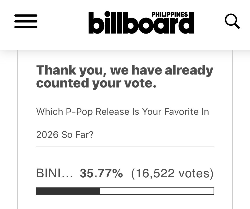 bini_writes's tweet photo. Are you Team Bahay or Team Cebu na ‘di pa makatulog? Oh tara boto pa and keep BINI on top. Laban lang! ☺️❤️🌺

VOTE HERE: https://t.co/DUStbaaiKM

#BINI #BINI_SIGNALS_WORLDTOUR_2026 https://t.co/jkfTKBT9rA