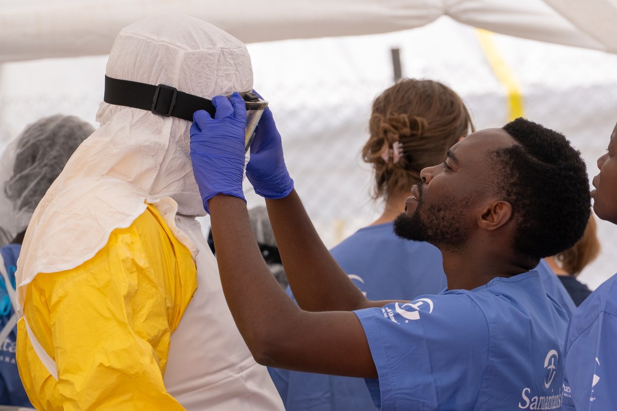 julienmh's tweet photo. @SamaritansPurse @Franklin_Graham @WHO @OMSRDCONGO @WHOAFRO Hier, j’ai visité le CTE de @SamaritansPurse à Bunia. En phase de transmission intense, augmenter la capacité de prise en charge est essentiel. 

L’installation d’un laboratoire sur site va aider à accélérer le dépistage et libérer plus vite des lits pour les patients. https://t.co/0nlxtdOoNj