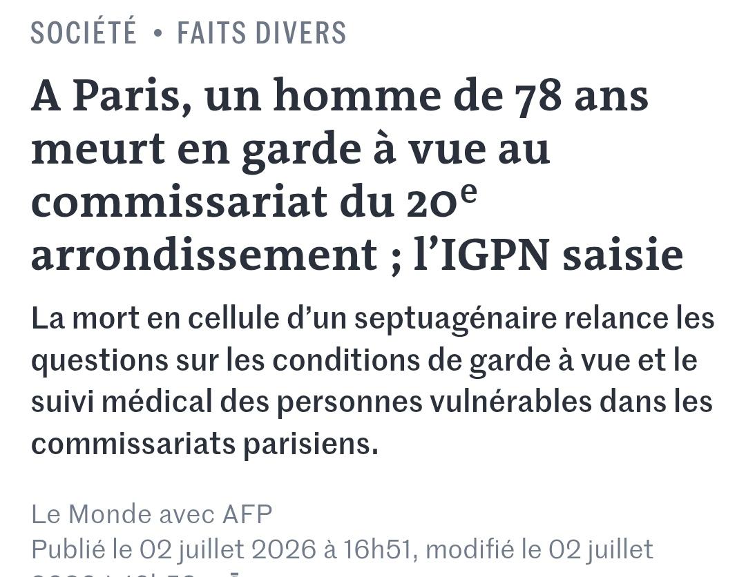 Babar_le_Rhino's tweet photo. La dictature souhaite filmer nos moindres faits et gestes, partout ...

... Sauf en garde-à-vue, là Nunez demande la suppression de l'obligation d'enregistrement des vidéos des gardés à vue

Pour que la police puisse tabasser et tuer en toute impunité, il ne faut aucune preuve .. https://t.co/MmiaZ0mSoy
