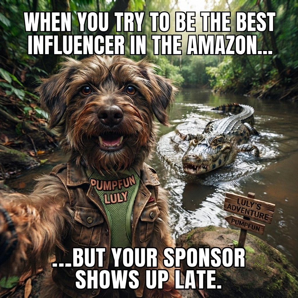 romuloplpf's tweet photo. Luly is taking the Amazon by storm and is ready to hit the top of the charts! 🌴🐊 The jungle is wild, but our community is stronger. Don't miss out on what we're building on PumpFun. 🚀 Get in before the treasure is found! 💎 #Luly #PumpFun #Solana #Memecoin #Crypto https://t.co/5ZiShCQdiJ