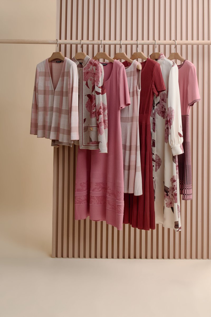 misookofficial's tweet photo. From flowing dresses awash in romantic florals to bold knits in warm Russet and Honeysuckle, these are the designs that spark conversation. What are you waiting for? Visit https://t.co/hUOZqcsZJV and shop today! https://t.co/FPB4nmqM81
