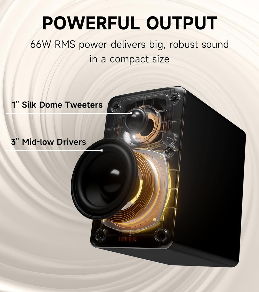 SlashByteTech's tweet photo. Featuring exceptional sound quality and a compact design, upgrade your sound experience with the Edifier M60 Multimedia Speakers.  

On sale now: https://t.co/0WcMqsIbyq 

#TechDeals #Art #Music #Tech #Computing #TV https://t.co/CnkFQaFyE4